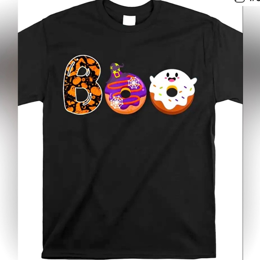 Halloween NWOT Boo Graphic Tee